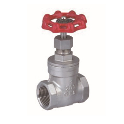 Stainless steel threaded gate valve